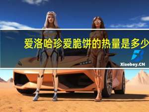 爱洛哈 珍爱脆饼的热量是多少