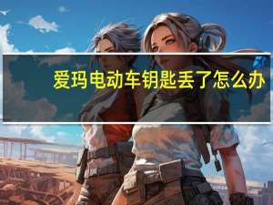 爱玛电动车钥匙丢了怎么办