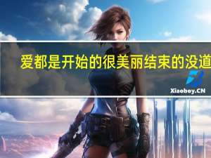 爱都是开始的很美丽结束的没道理（关于爱都是开始的很美丽结束的没道理的介绍）