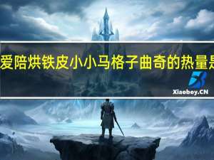 爱陪烘 铁皮小小马格子曲奇的热量是多少