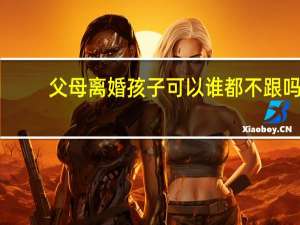 父母离婚孩子可以谁都不跟吗