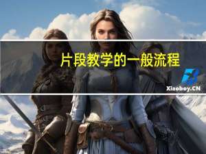 片段教学的一般流程