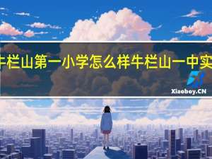 牛栏山第一小学怎么样 牛栏山一中实验学校
