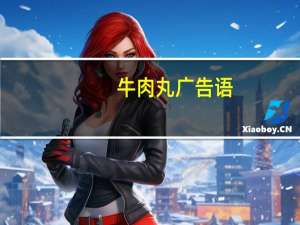 牛肉丸广告语