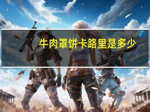 牛肉罩饼卡路里是多少