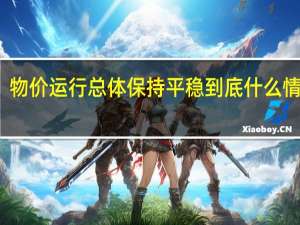 物价运行总体保持平稳 到底什么情况嘞