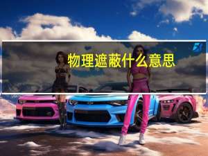 物理遮蔽什么意思
