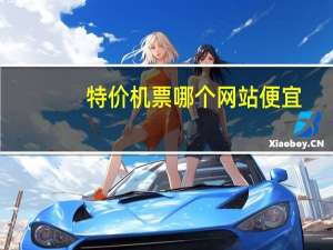 特价机票哪个网站便宜