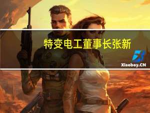 特变电工董事长张新：已为30多个国家提供了绿色能源系统解决方案