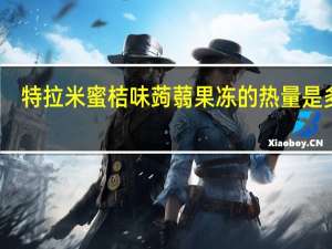 特拉米 蜜桔味蒟蒻果冻的热量是多少