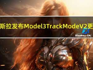 特斯拉发布Model 3 Track Mode V2更新