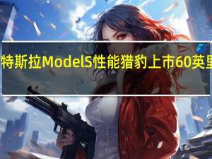 特斯拉Model S性能猎豹上市60英里测试