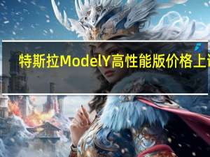 特斯拉Model Y高性能版价格上调1.4万业内分析：利润压力大