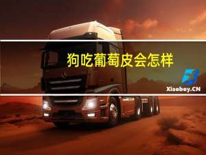 狗吃葡萄皮会怎样