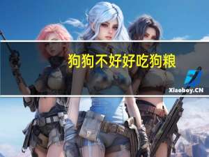 狗狗不好好吃狗粮