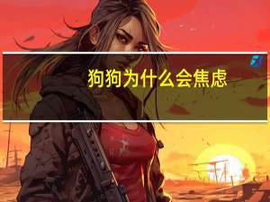 狗狗为什么会焦虑
