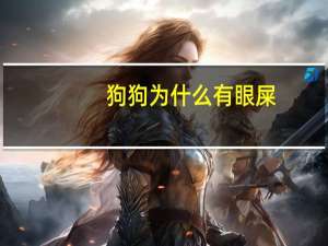 狗狗为什么有眼屎