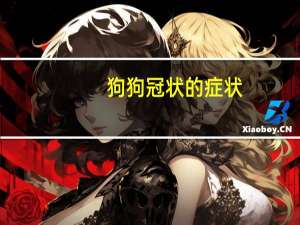 狗狗冠状的症状