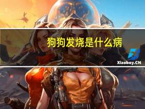 狗狗发烧是什么病