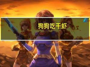 狗狗吃干虾