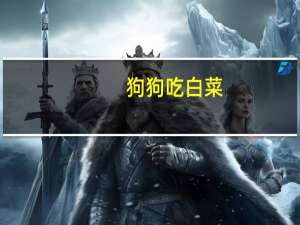 狗狗吃白菜