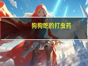 狗狗吃的打虫药