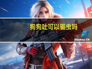 狗狗吐可以驱虫吗