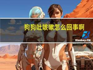 狗狗吐咳嗽怎么回事啊