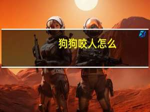 狗狗咬人怎么