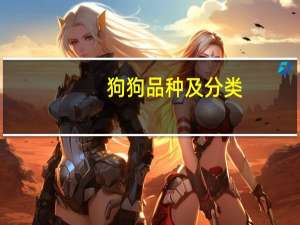 狗狗品种及分类