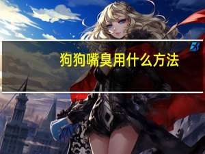 狗狗嘴臭用什么方法