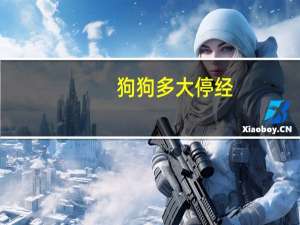 狗狗多大停经