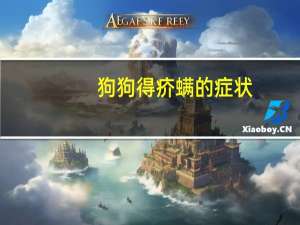 狗狗得疥螨的症状