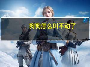 狗狗怎么叫不动了