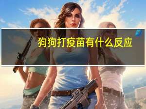 狗狗打疫苗有什么反应