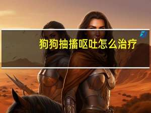 狗狗抽搐呕吐怎么治疗