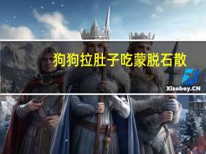 狗狗拉肚子吃蒙脱石散（狗狗拉肚子怎么办）
