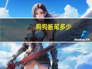 狗狗断尾多少