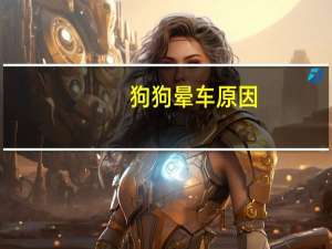 狗狗晕车原因