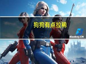 狗狗有点拉稀