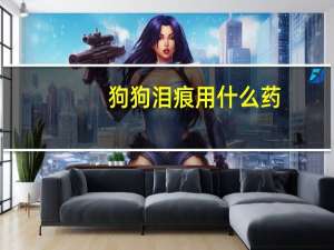 狗狗泪痕用什么药