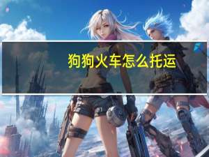 狗狗火车怎么托运