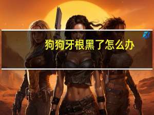 狗狗牙根黑了怎么办