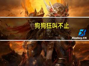 狗狗狂叫不止