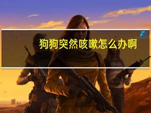 狗狗突然咳嗽怎么办啊