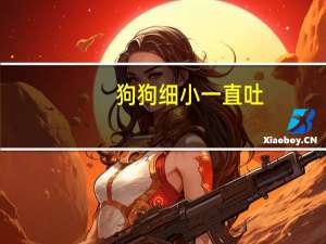 狗狗细小一直吐