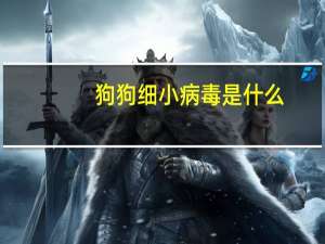 狗狗细小病毒是什么