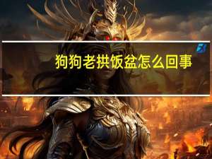 狗狗老拱饭盆怎么回事