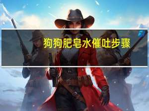 狗狗肥皂水催吐步骤
