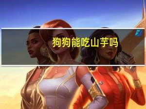 狗狗能吃山芋吗